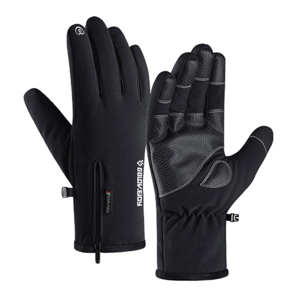[Australia] - Jeniulet 100% Waterproof Winter Gloves -30℉ Warm Windproof All Fingers Touch Screen Gloves for Men Skiing and Outdoor Work Medium 