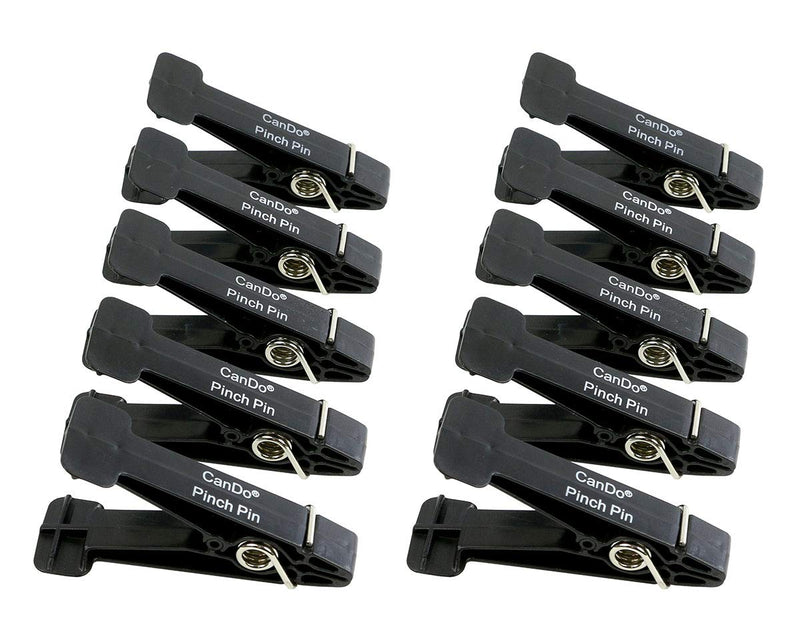[Australia] - Graded Pinch Finger Exerciser - 10 Replacement Pinch pins - Black, x-Heavy 
