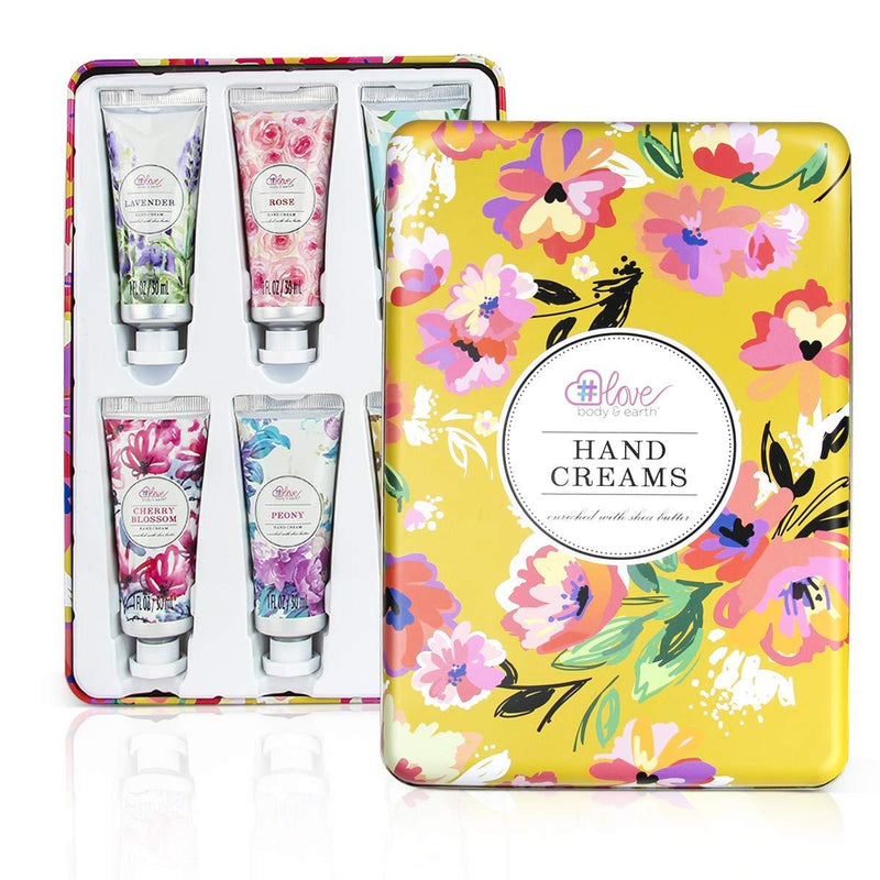 [Australia] - Hand Cream Gift Set - Hand Lotion Set for Women, Travel Size Hand Cream Enriched with Shea Butter and Glycerin to Moisturize Dry Hands, Gifts for Women, Birthday. 6 x 1.0 oz/30ml 