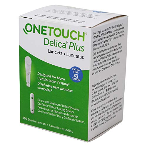 [Australia] - OneTouch Delica Plus Lancets 33G New Look 