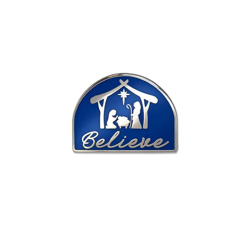 [Australia] - Lifebeats Believe Nativity Christmas Enamel Pin 