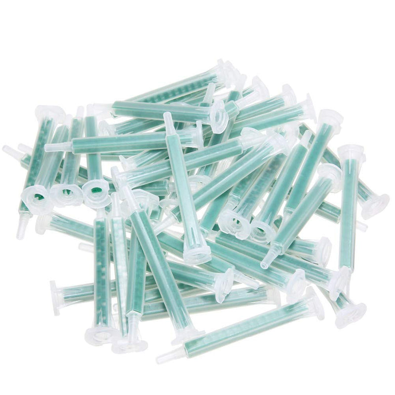 [Australia] - 20 Pieces Long Epoxy Mixing Nozzle Tip for Adhesive Gun Applicator Static Mixer Plastic Resin Mixing Tip(24-Element) 20 Pcs 4.53inch length 