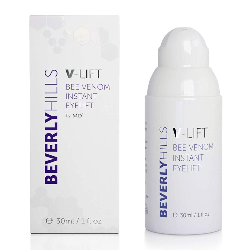 [Australia] - Beverly Hills V-Lift Instant Eye Lift and Eye Tuck Bee Venom Serum for Treating Puffy Eyes, Dark Circles, and Wrinkles 