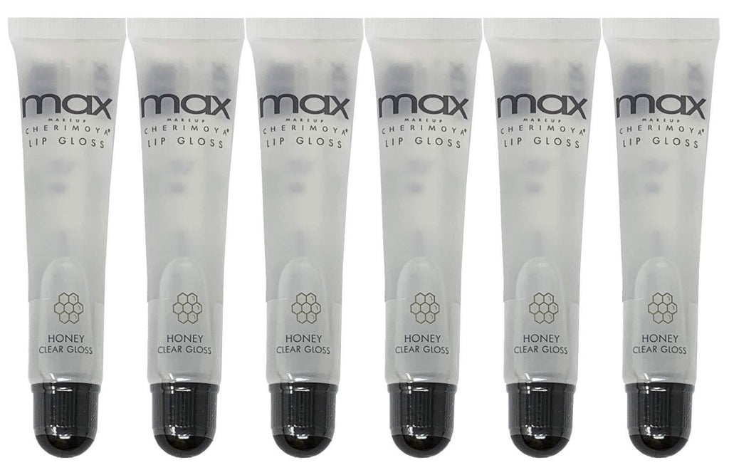 [Australia] - (6Pack) MAX Makeup Cherimoya Lip Polish HONEY Clear Gloss 