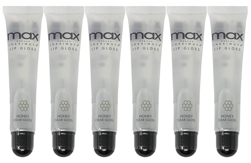 [Australia] - (6Pack) MAX Makeup Cherimoya Lip Polish HONEY Clear Gloss 