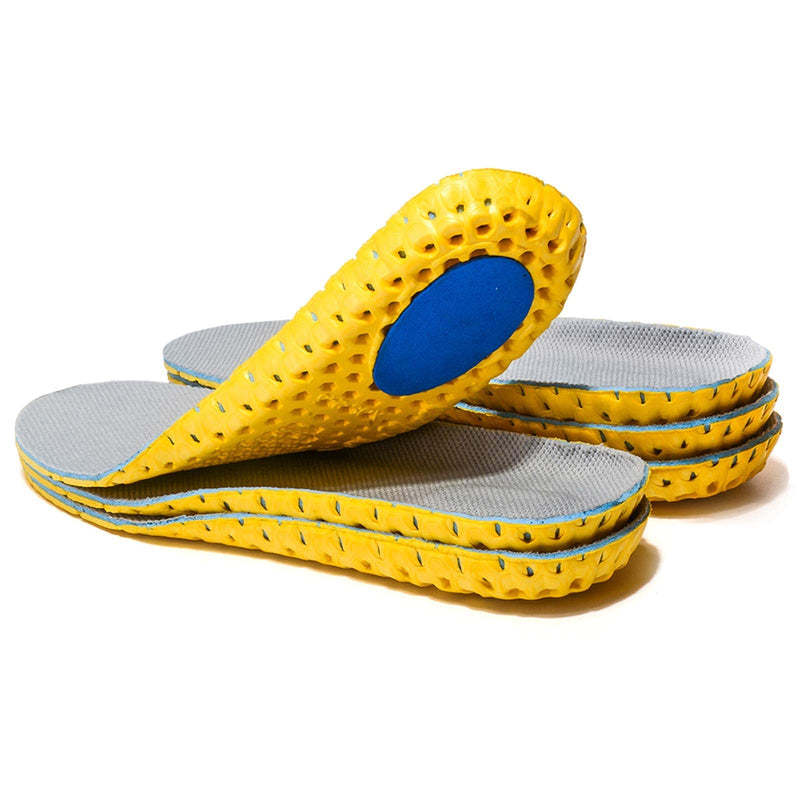 [Australia] - XINIFOOT 3 Pairs Elastic Shock Absorbing Shoe Insoles Breathable Honeycomb Sneaker Inserts Sports Shoe Insole Replacement Insoles for Men Ad245 Men Us(8-12) 