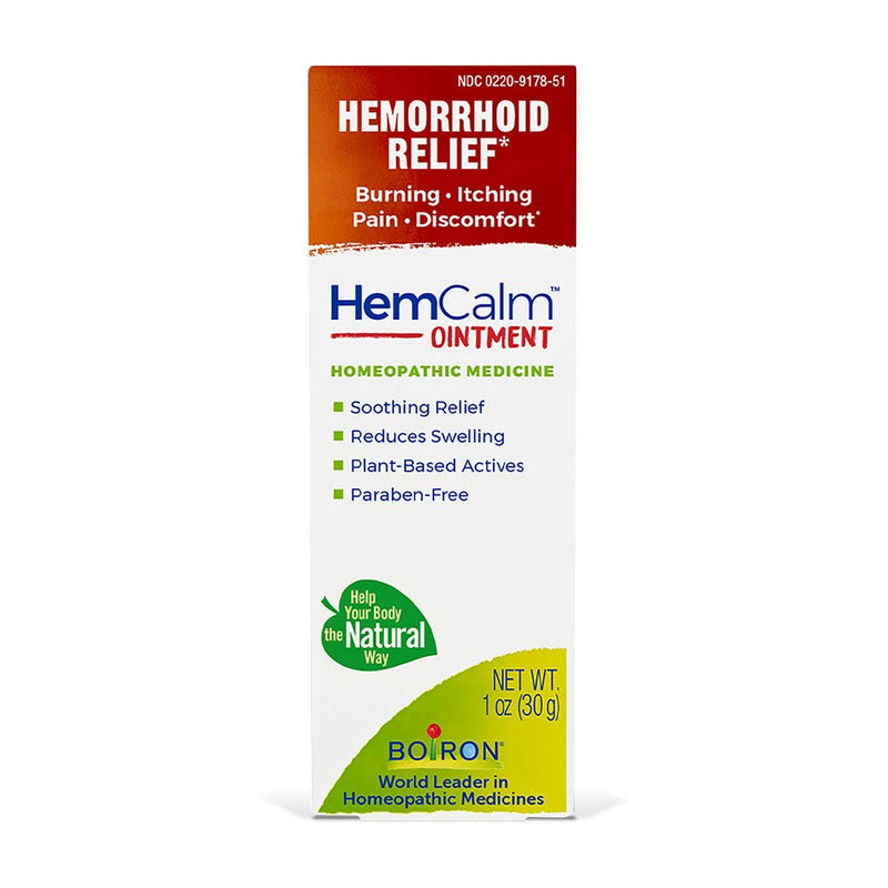 [Australia] - Boiron HemCalm Ointment for Hemorrhoid Relief of Pain, Itching, Swelling or Discomfort - 1 oz 