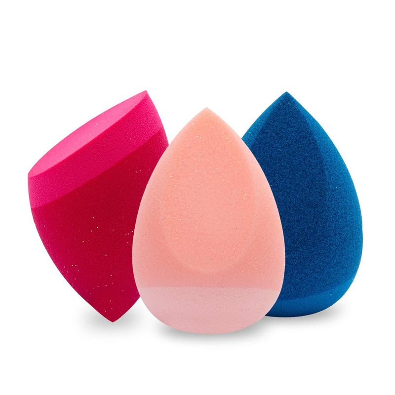 [Australia] - Alimei Premium Makeup Sponge Blender with Silicone skin (Set of 3),Dual-Use Design, No Wasted Makeup 