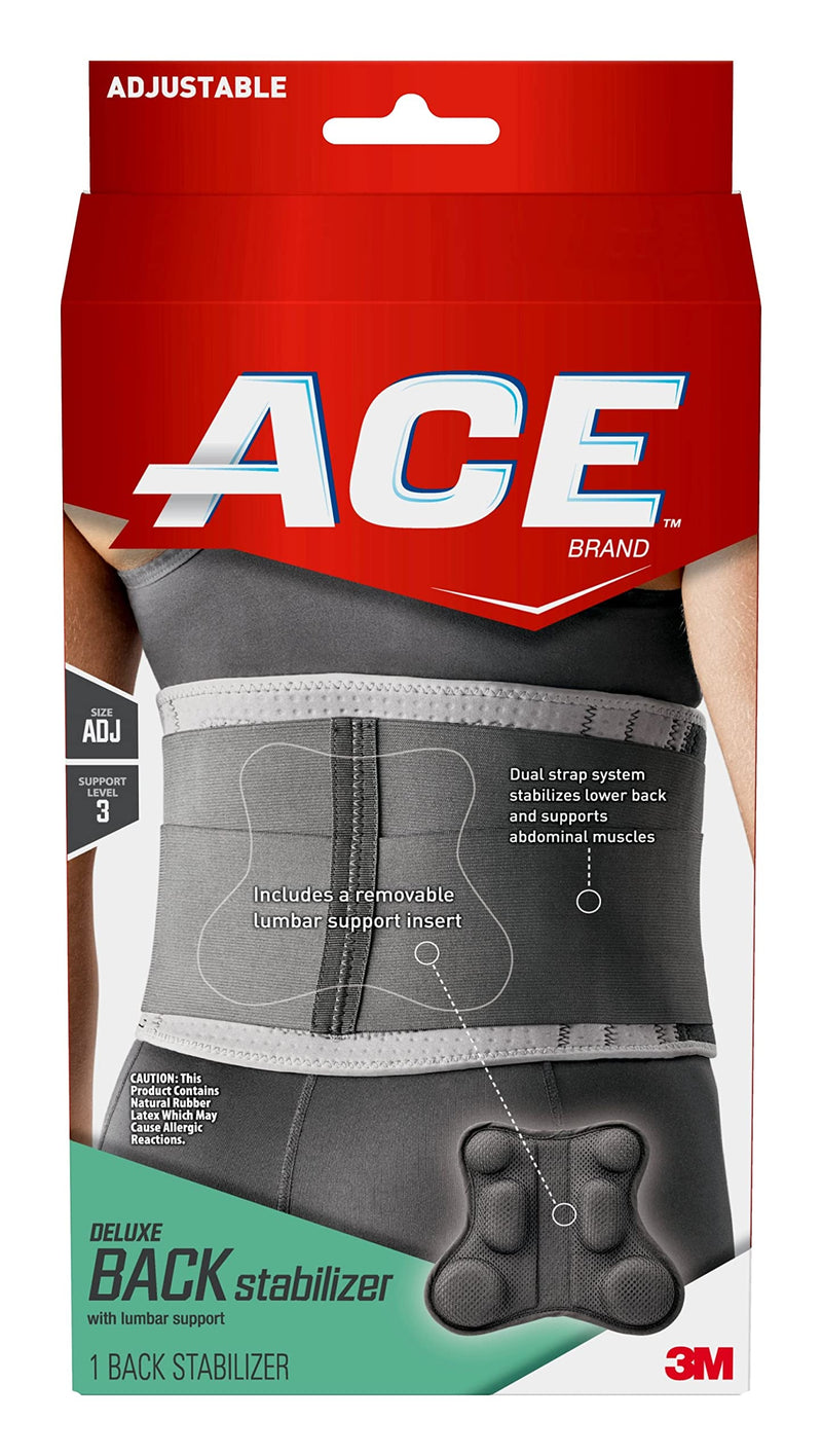 [Australia] - ACE Deluxe Back Stabilizer, with Lumbar Support, Back Brace, Doctor Developed, Adjustable, Helps with Herniated Discs and Sciatica 
