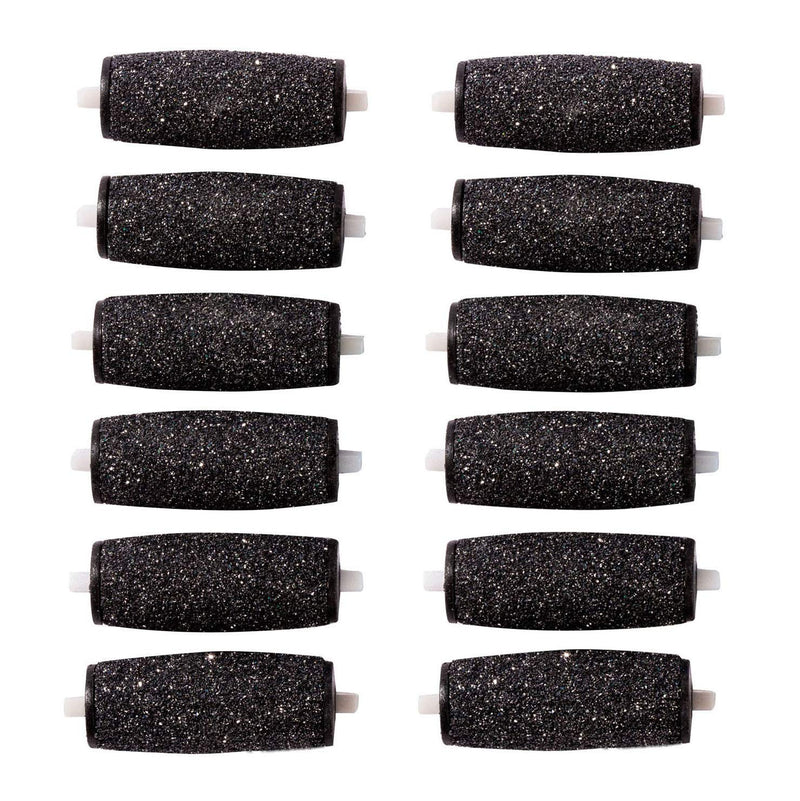 [Australia] - LULUKO 12Extra Coarse Refill Heads Replacement Rollers Compatible with Amope Pedi Perfect Footfile 
