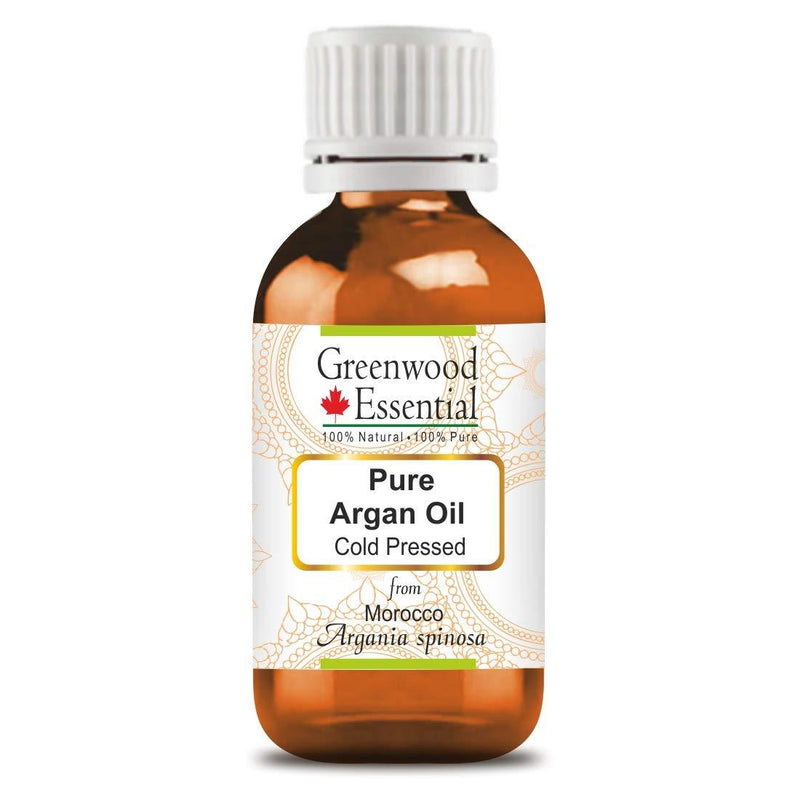 [Australia] - Greenwood Essential Pure Argan (Moroccan) Oil (Argania spinosa) 100% Natural Therapeutic Grade Cold Pressed for Personal Care 30ml (1.01 oz) 30ml (1.01 Ounce) with Plastic Euro Dropper 