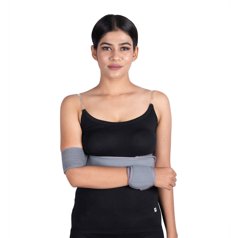 [Australia] - WC shoulder support brace arm slings shoulder immobilizer, youth shoulder brace- Shoulder stabilizer Compression Brace rotator cuff surgery sling, left-right arm sling–Size3(36"-40") Size 3 (Pack of 1) 