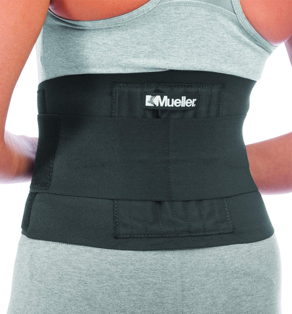 [Australia] - Mueller Sports Medicine Adjustable Back Brace, Back Support, For Men and Women, Black, Small 