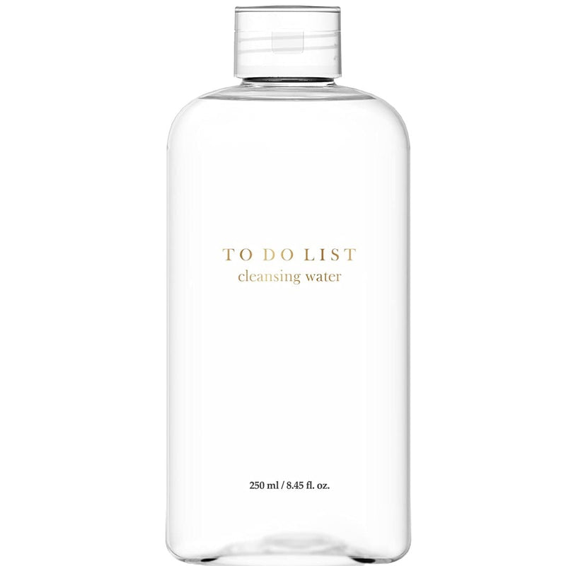 [Australia] - TO DO LIST Cleansing Water | Premium Micellar Water Makeup Remover | 8.45 Fl. Oz. | Korean Skin Care for All Skin Types (Pack of 1) Pack of 1 