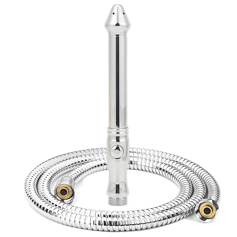 [Australia] - Shower Enema Hose and Nozzle System W/ 5ft Handheld Shower Hose for Douche Colonic Cleanse Kit 