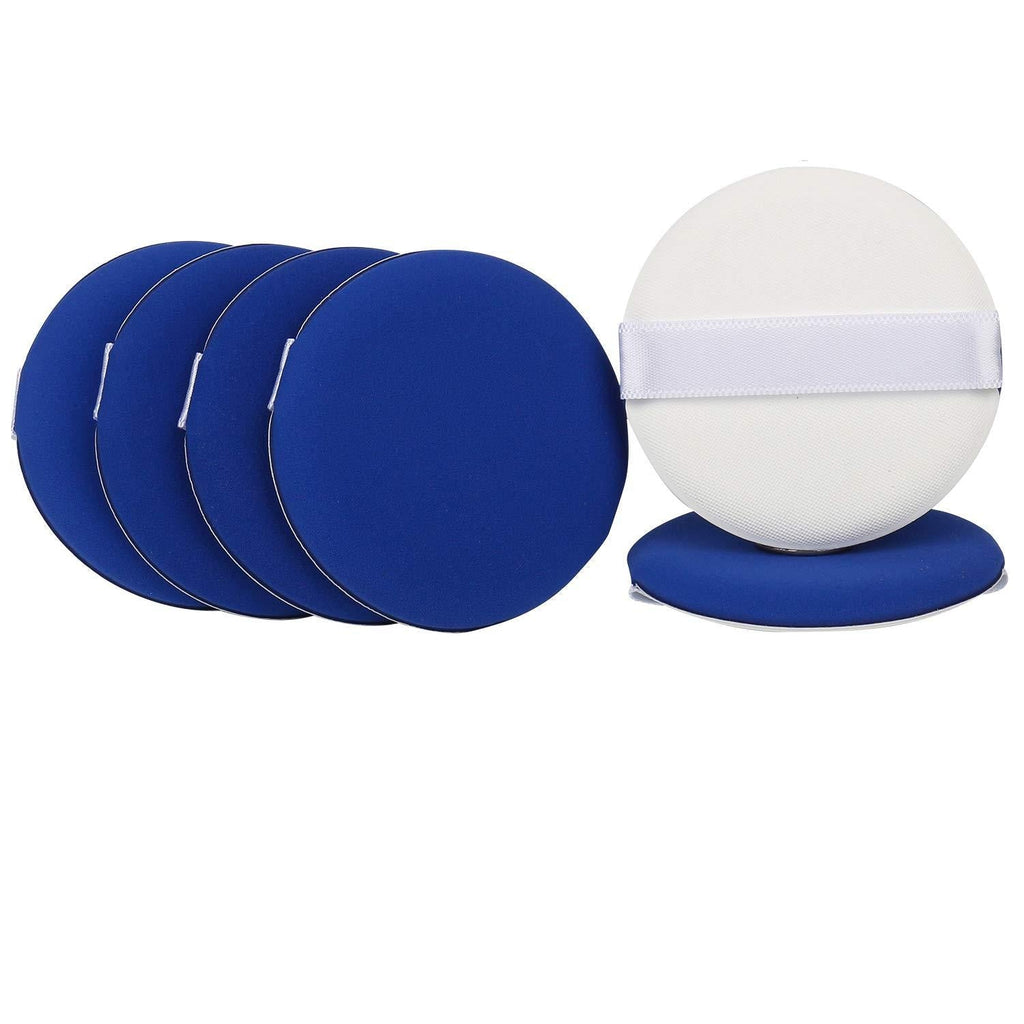 [Australia] - WWYICHEN 2.2 Inch 6 Pieces Small Makeup Foundation Sponge Air Cushion Powder Puff for Applying BB Cream, Liquid Cream, Shading Loose Powder, Blue 