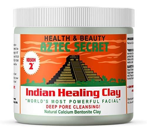 [Australia] - Aztec Secret – Indian Healing Clay 1 lb – Deep Pore Cleansing Facial & Body Mask – The Original 100% Natural Calcium Bentonite Clay – New Version 2 1 Pound (Pack of 1) 