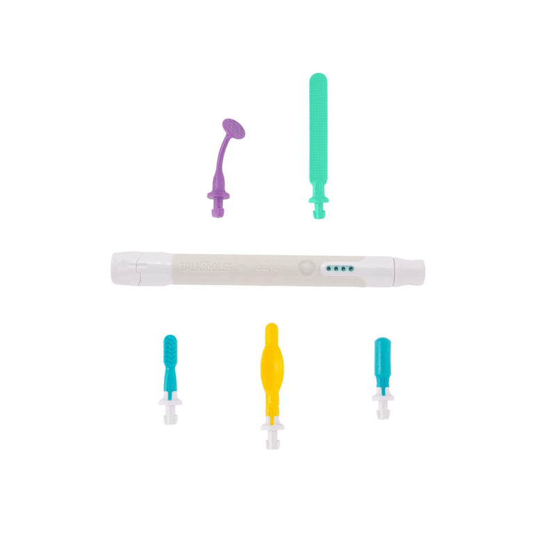 [Australia] - TalkTools® Sensi Sensory Integration Kit with 5 Sensory Oral Motor Tips and Storage Pouch 