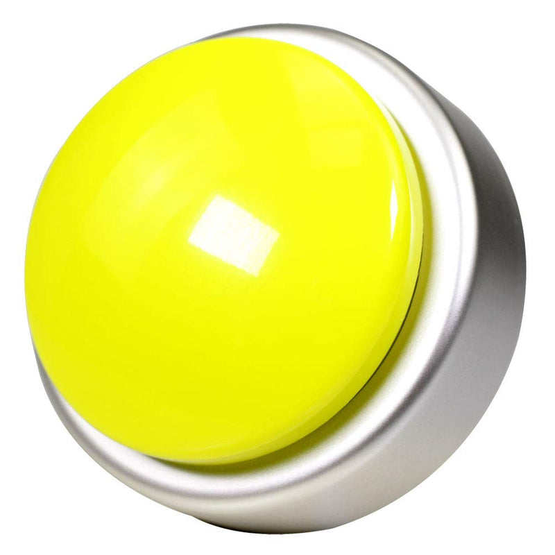 [Australia] - Extra Large Talking Alarm Clock for Blind - Announcing Time, Date and Week of Day. Perfect for Visually impaired，Elderly (Yellow-Green+Silver) 