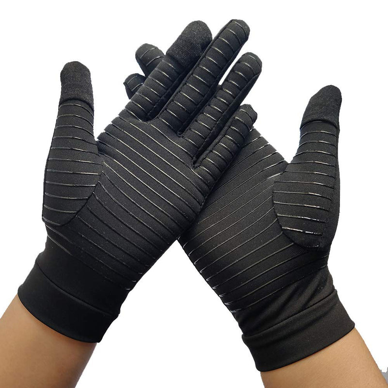[Australia] - Full Finger Arthritis Gloves Copper Infused Compression Gloves for Arthritis X-Large 