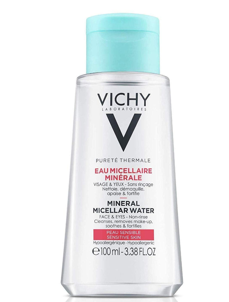 [Australia] - Vichy Pureté Thermale One Step Micellar Cleansing Water & Makeup Remover 3.38 Fl. Oz 