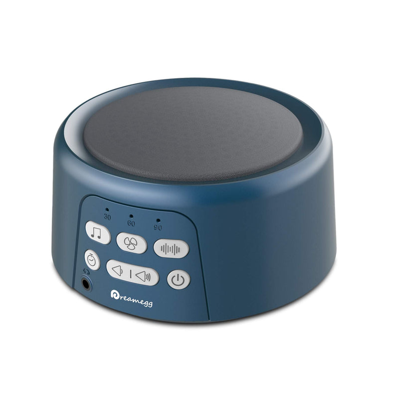 [Australia] - Dreamegg White Noise Machine - D3 Pro Sleep Sound Machine, Rechargeable Noise Machine for Sleeping, 29 HiFi Sound, Battery or Adapter, Auto-Off Timer, Portable Sound Machine for Baby Adult Home Travel D3Pro-Black 