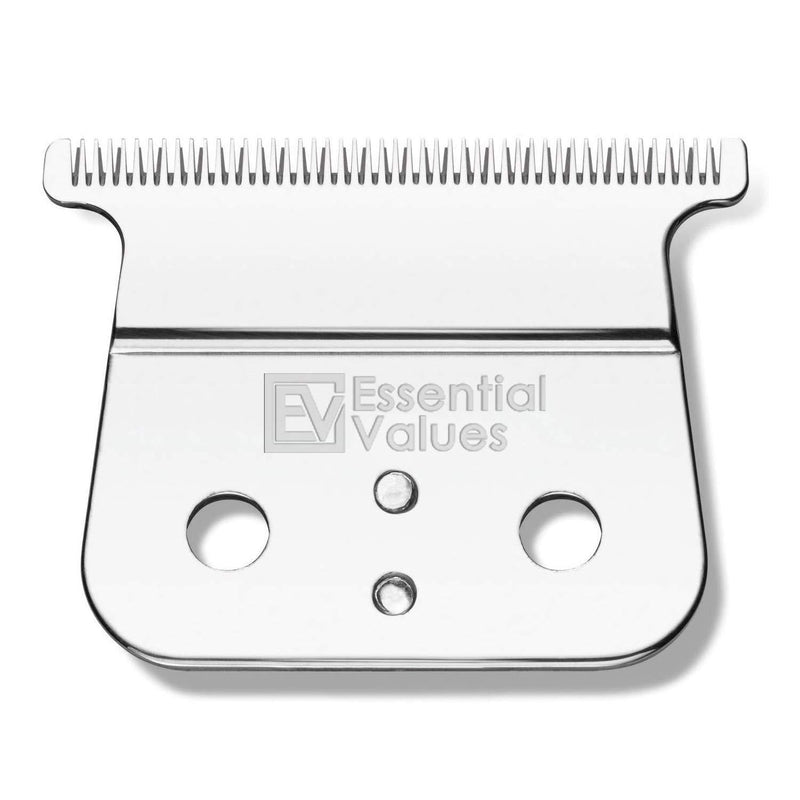 [Australia] - Essential Values Out-liner ReplacementBlades for Andis Shaver (#04521) – For Models GTO, GTX, GO Hair/Beard Trimmers, Slick Polished Finish | Made from the Finest Carbon Steel 