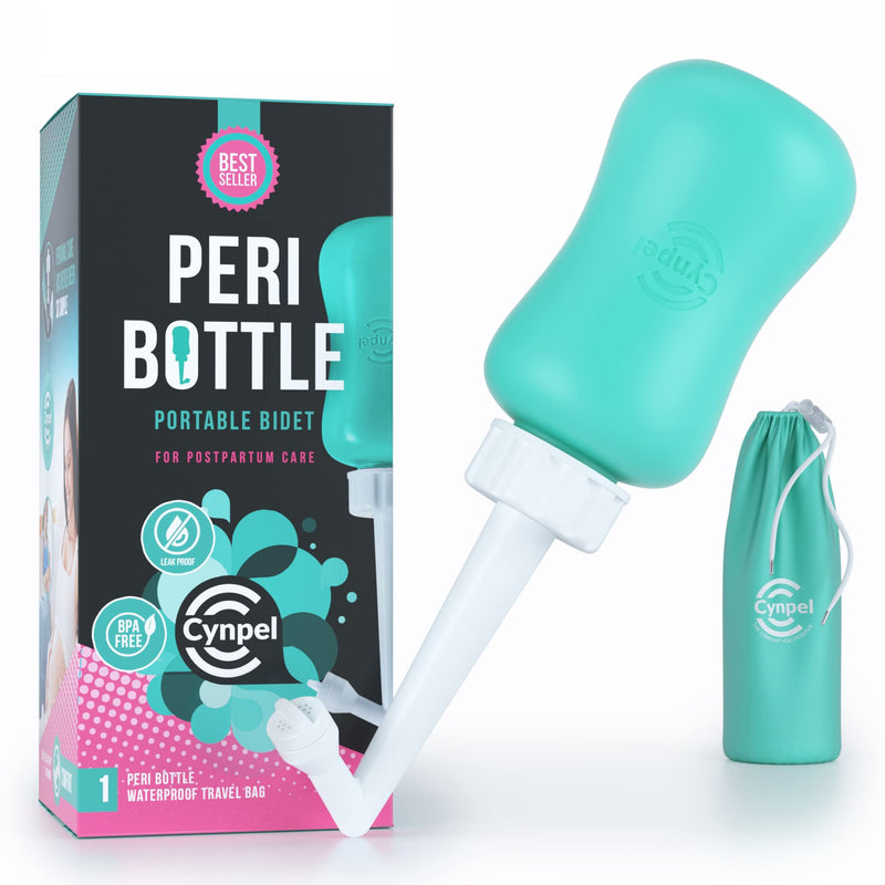 [Australia] - Cynpel Peri Bottle for Postpartum Essentials, Feminine Care | The Original Portable Bidet, Hemmoroid Treatment… (1 Count (Pack of 1), Blue) 1 Count (Pack of 1) 