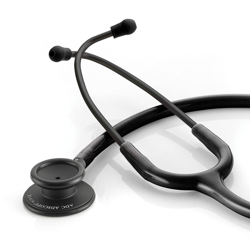 [Australia] - ADC - 619ST Adscope Lite 619 Ultra Lightweight Clinician Stethoscope with Tunable AFD Technology, Tactical Tactical Black Adscope Lite 619 - New Version 