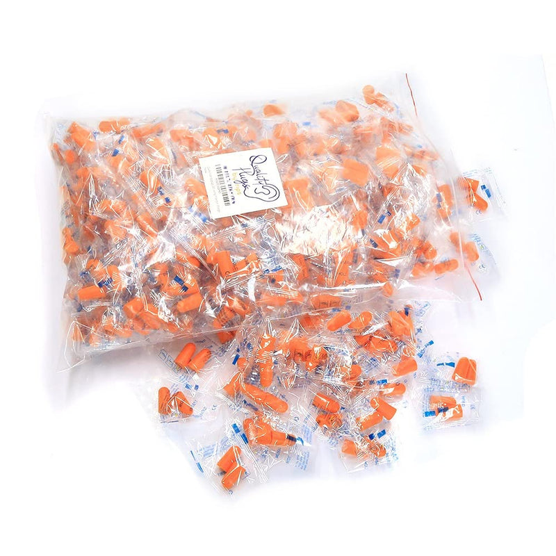 [Australia] - Quality Foam Earplugs 200 Pair- 32dB Noise Cancelling Sound Blocking Calmer Soft Ear Plugs for Sleeping Travel Loud Music Concert Shooting Hunting Study Work Construction Safety Hearing Protection 