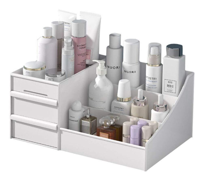[Australia] - Onwon 1 PCS Drawer Type Cosmetics Storage Box Dormitory Desktop Finishing Dresser Skin Care Mask Lipstick Plastic Shelf 