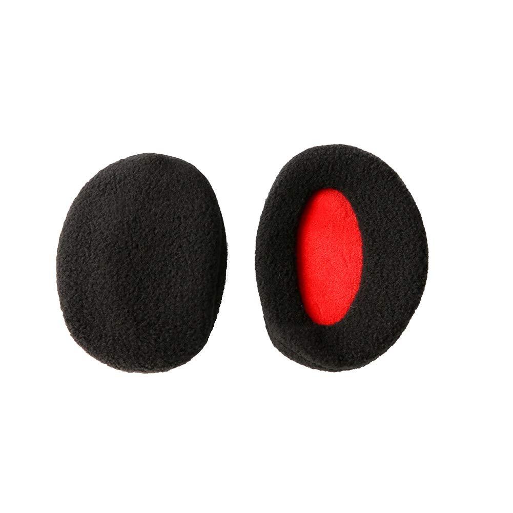 [Australia] - VIEEL Bandless Ear Warmers/Earmuffs Winter Ear Covers Outdoor Fleece Ear Muffs for Men Women Kids Black Child 