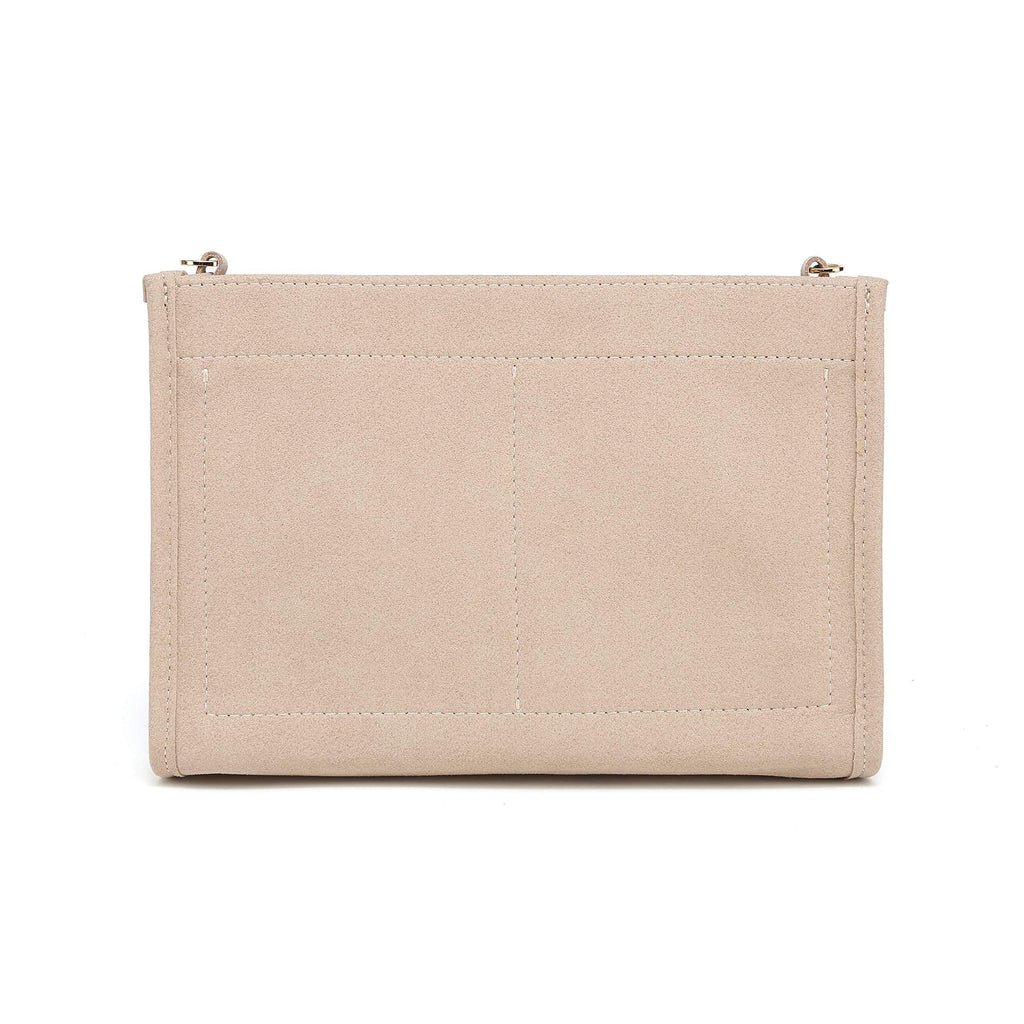 [Australia] - Felt Insert Organizer Bag In Bag compatible with Purse LV Toiletry Pouch 26 19 (LV Pouch 26 Khaki) 