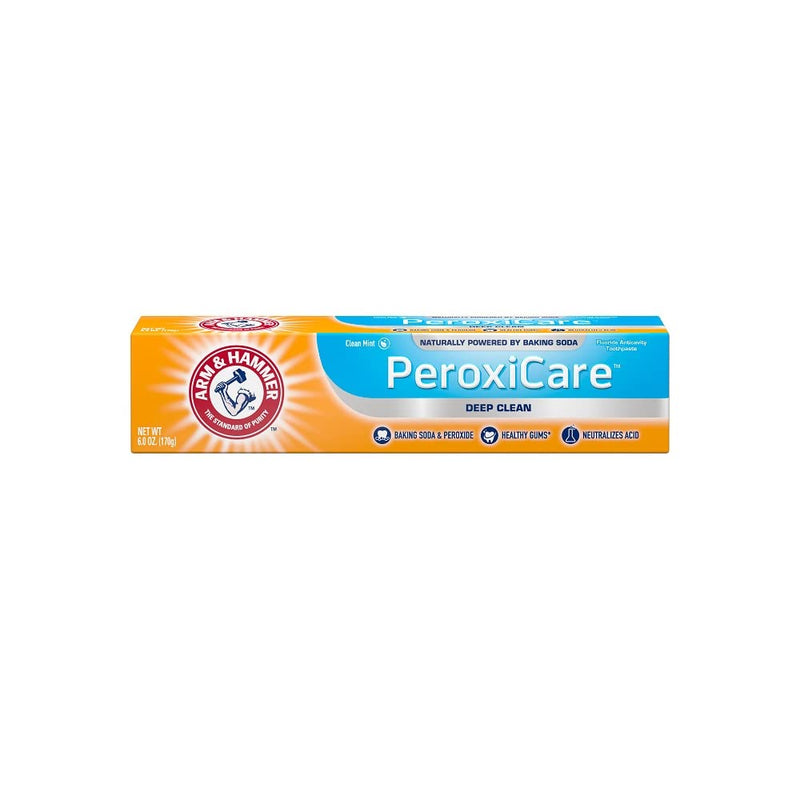 [Australia] - ARM & HAMMER PeroxiCare Tartar Control Toothpaste Baking Soda & Peroxide, Fresh Mint 6 oz (Pack of 2) 