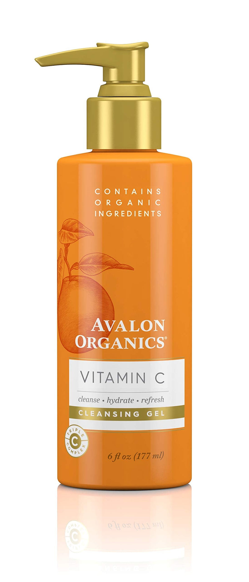 [Australia] - Avalon Organics Cleansing Gel with Vitamin C, 6 Oz 