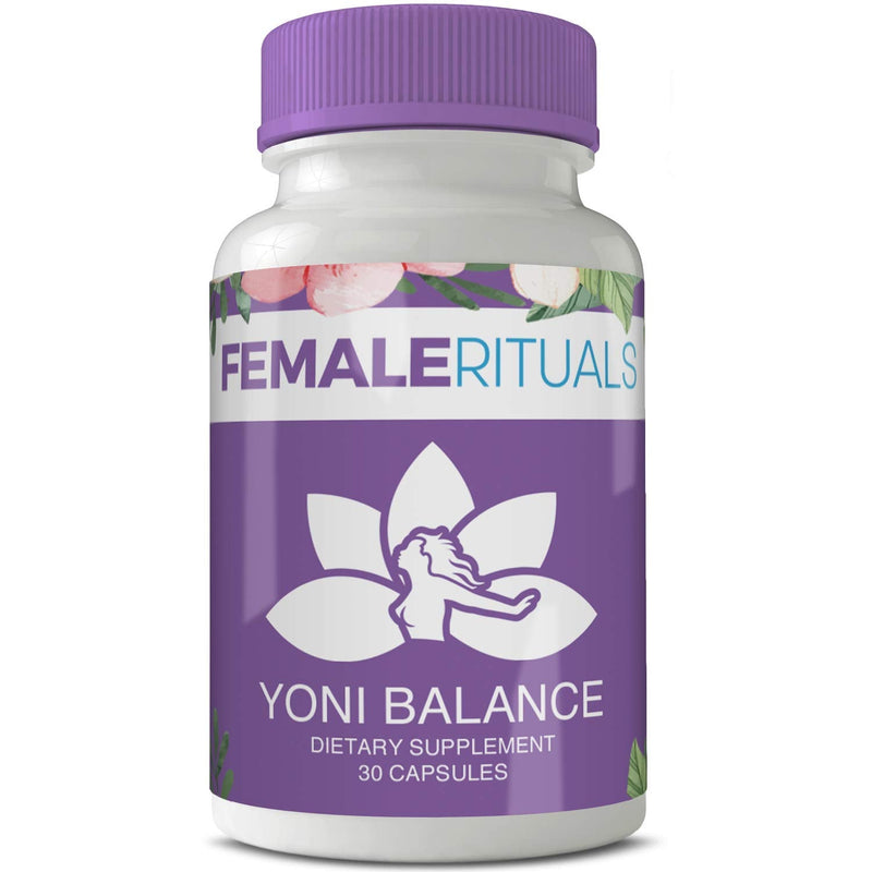 [Australia] - Female Rituals Yoni Balance Vaginal Tightening Pills with Kacip Fatimah, No Tightening Gel or Cream Needed - Vaginal Rejuvenation and Dryness Moisturizer 