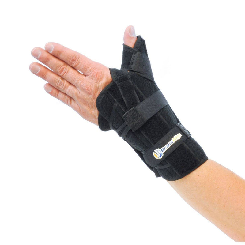 [Australia] - Medical Universal Thumb and Wrist Spica PDAC L3807/ L3809 for Arthritis, Gamekeepers, Tendonitis, De Quervain’s Tenosynovitis, Thumb and Wrist Pain Relief, Fracture Forearm Support Cast by Brace Align Left Wrist 