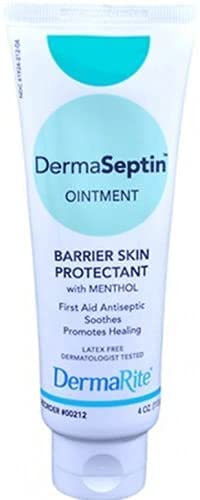 [Australia] - DermaSeptin Skin Protectant Ointment - 2 Pack, 4 Oz - Barrier Cream with Cooling Methanol, Zinc and Calamine - Heals, Soothes and Protects 