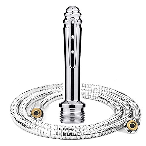 [Australia] - Shower Douche for Enema Rinse, Enemator Cleaning Shower Both for Men and Women-Handheld Shower Bidet For Pregnant Women 59-inch shower hose （small） 