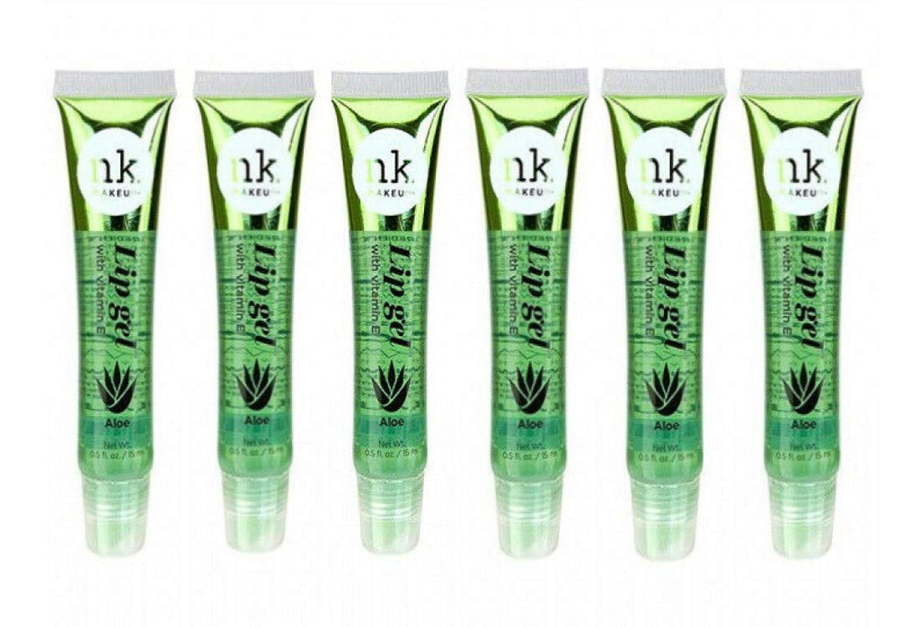 [Australia] - [ 6 Pack ] Nicka K New York NK Aloe Lip Gel Gloss 