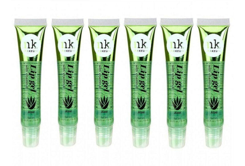 [Australia] - [ 6 Pack ] Nicka K New York NK Aloe Lip Gel Gloss 