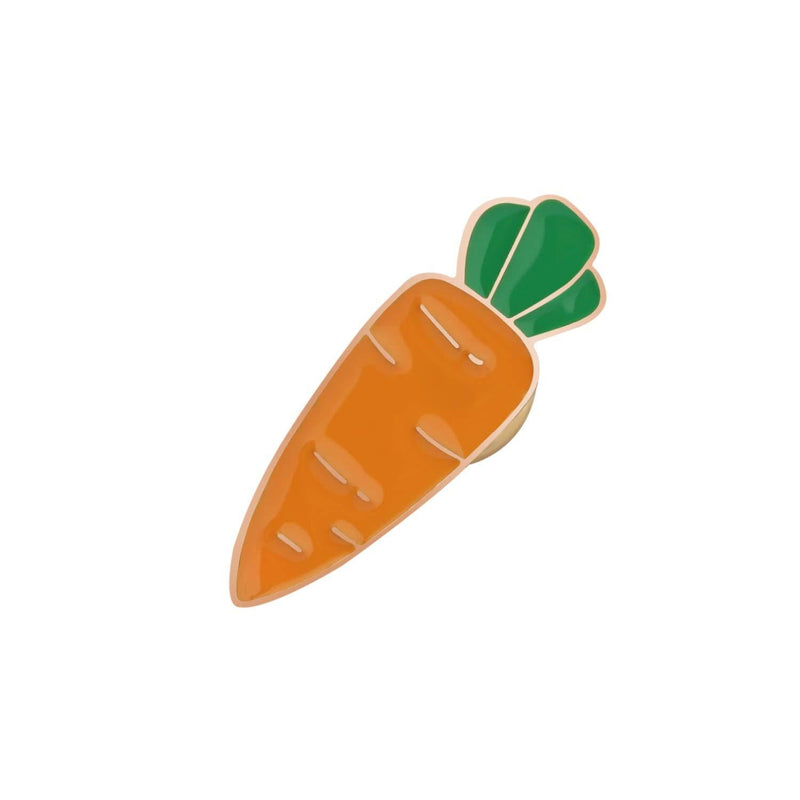 [Australia] - CENWA Carrot Brooch Pin Vegan Pin Jewelry Vegetarian Gift Carrot Lover Gift Vegetables Brooch 