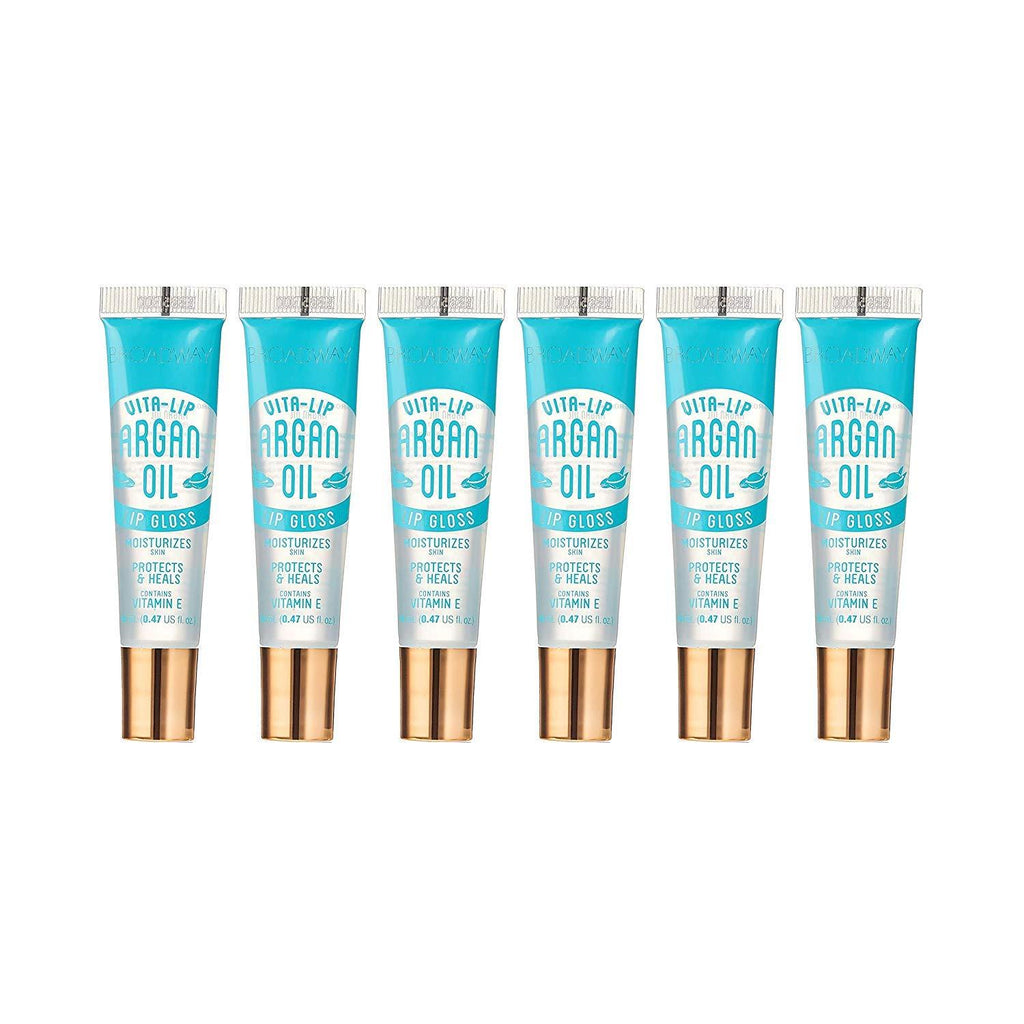 [Australia] - Kiss Broadway Clear Lip Gloss (Argan Oil) 6-PACKS (will have your lips looking so beautiful) 