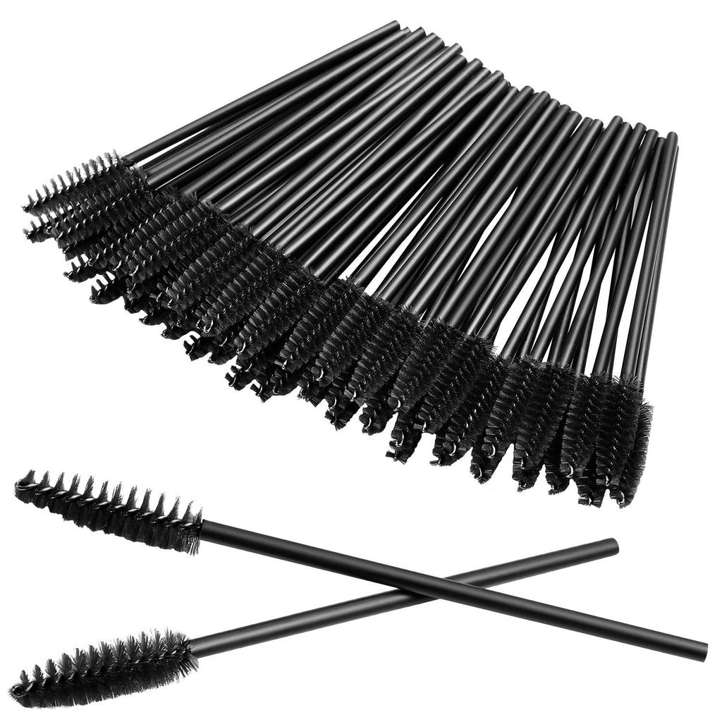 [Australia] - 300 Pcs Disposable Mascara Wand Eyelash Brush for EyeLash Extension Supplies black 