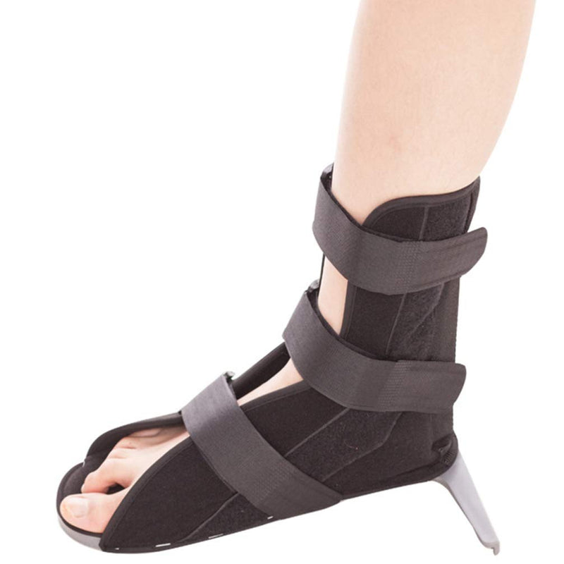 [Australia] - HEALLILY Cam Walker Fracture Ankle Anti-Rotation Foot Stabilizer Boot with Brace Support for Fracture Rehabilitation Ankle Joint Sprain (L/Black) Black L 