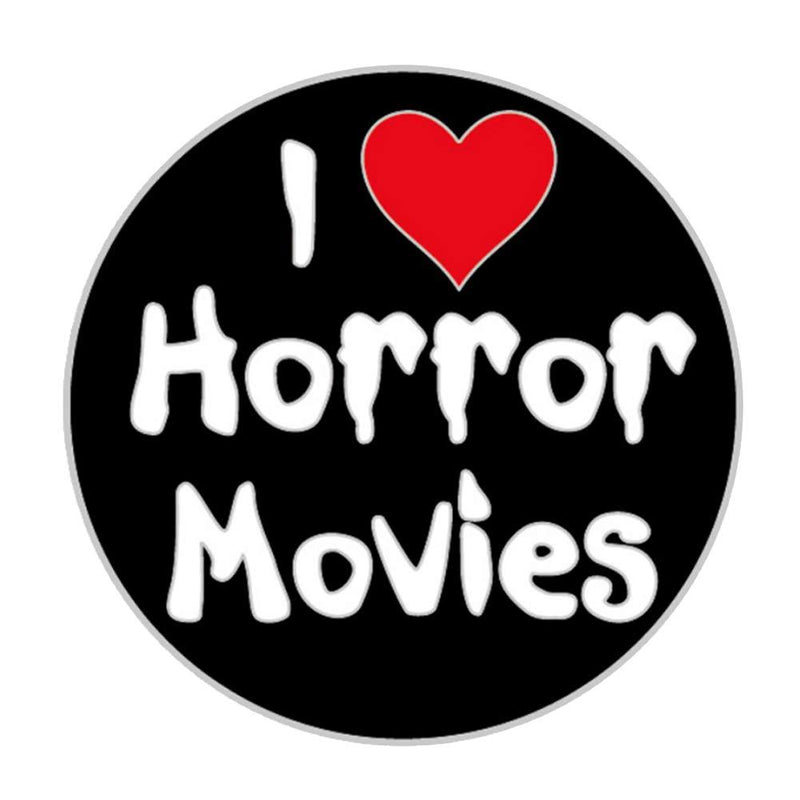 [Australia] - GuDeKe I Love Horror Movies Enamel Pin 