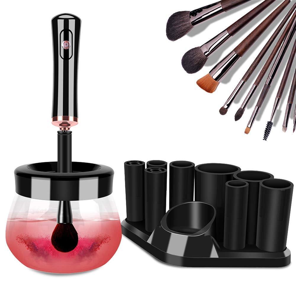 [Australia] - Makeup Brush Cleaner Dryer, Neeyer Super-Fast Electric Brush Cleaner Machine Automatic Brush Cleaner Spinner Makeup Brush Tools 