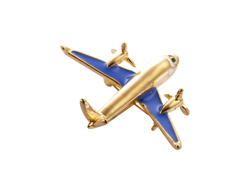 [Australia] - A N KINGPiiN Airplane Lapel Pin Badge Gift Party Shirt Collar,Costume Pin Accessories for Men Brooch 