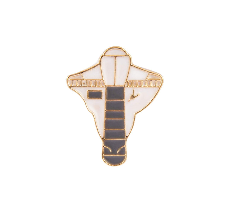 [Australia] - A N KINGPiiN Space Rocket Ship Lapel Pin Badge Gift Party Shirt Collar,Costume Pin Accessories for Men Brooch 