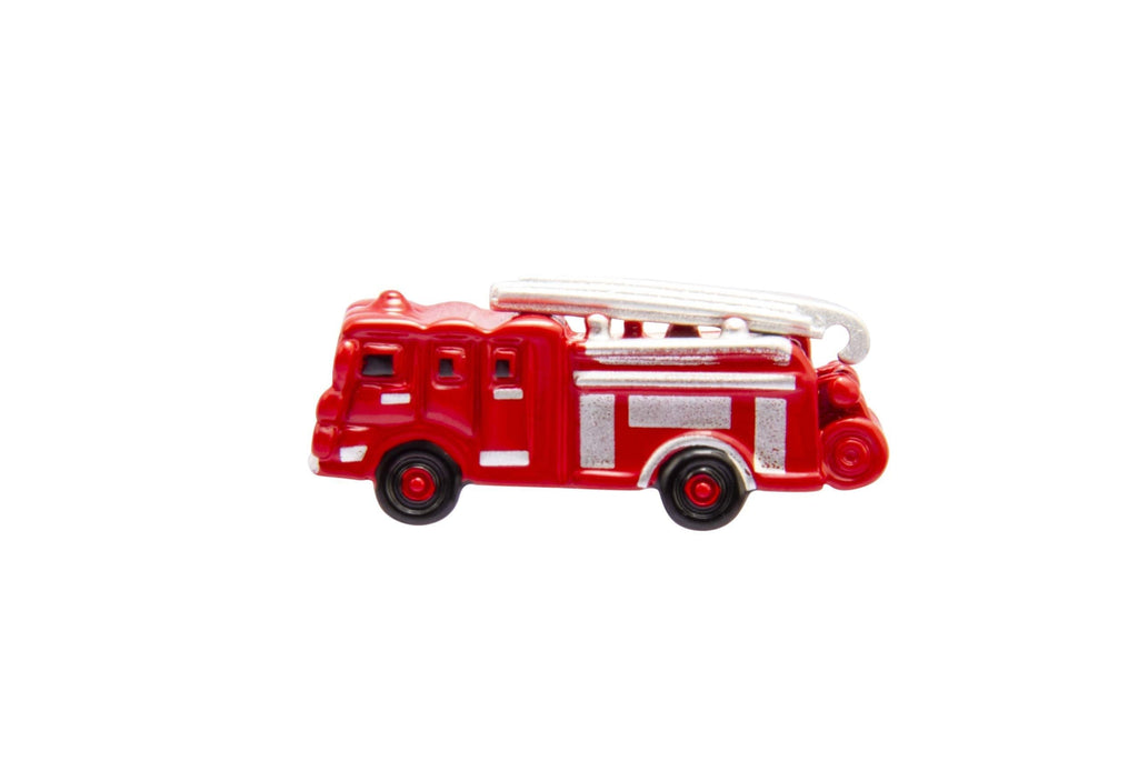 [Australia] - A N KINGPiiN Red Fire Engine Truck Car Lapel Pin Badge Gift Party Shirt Collar,Costume Pin Accessories for Men Brooch 